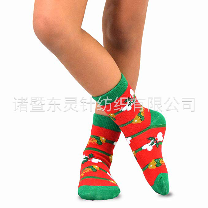 Dongling socks socks Christmas cotton fun for children