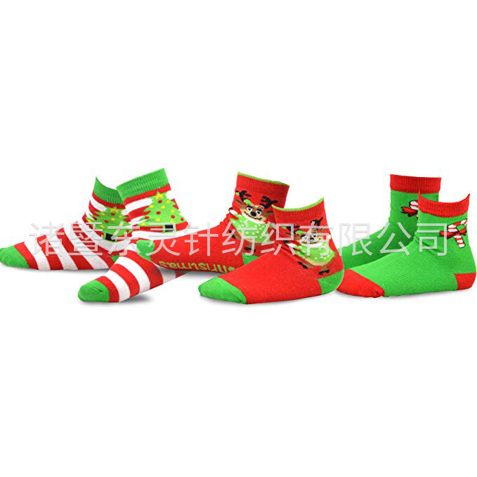 Dongling Christmas kids cotton socks